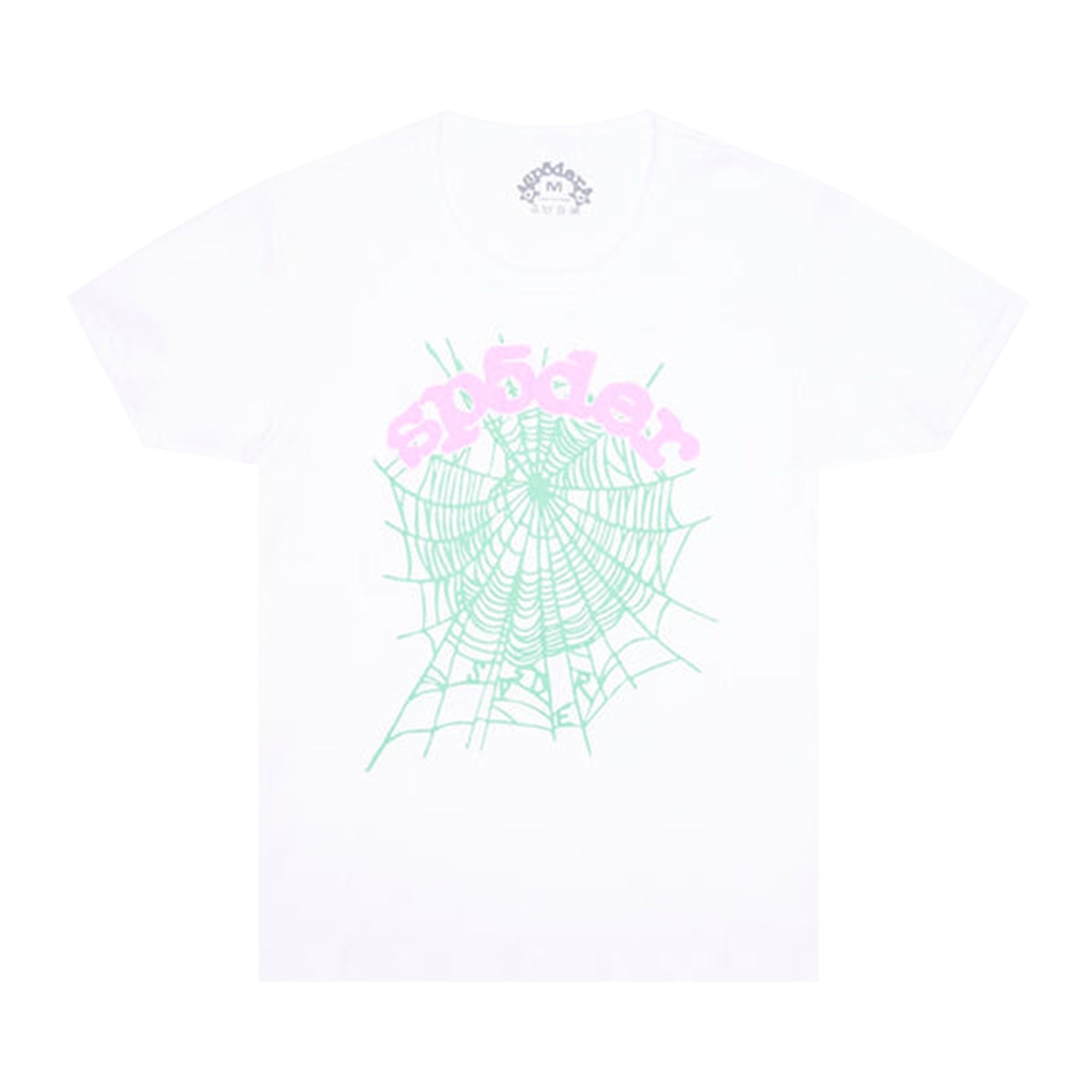 Pre-owned Sp5der Og Web Baby Tee 'white' | Women's Size M