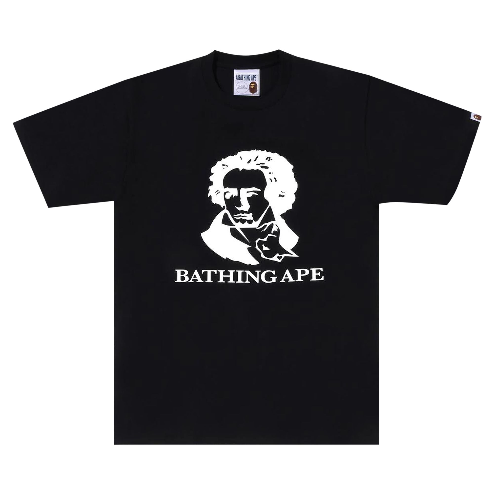 Pre-owned Bape Bathing Ape Tee 'black' | Men's Size M