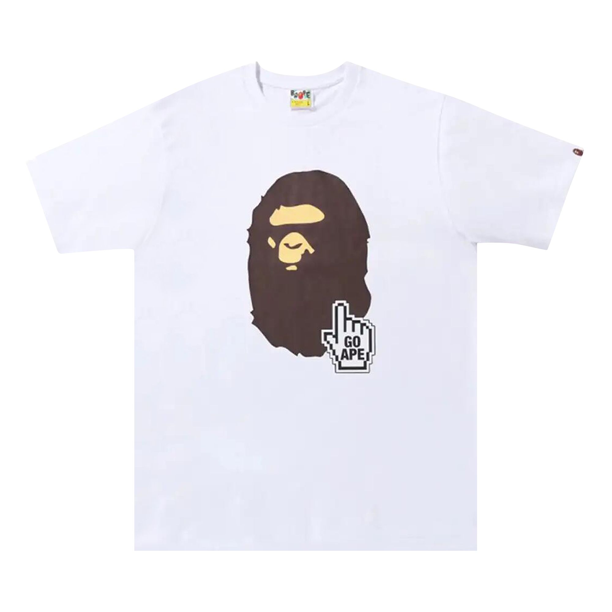 BAPE Online Tee 'White' | Men's Size 2XL