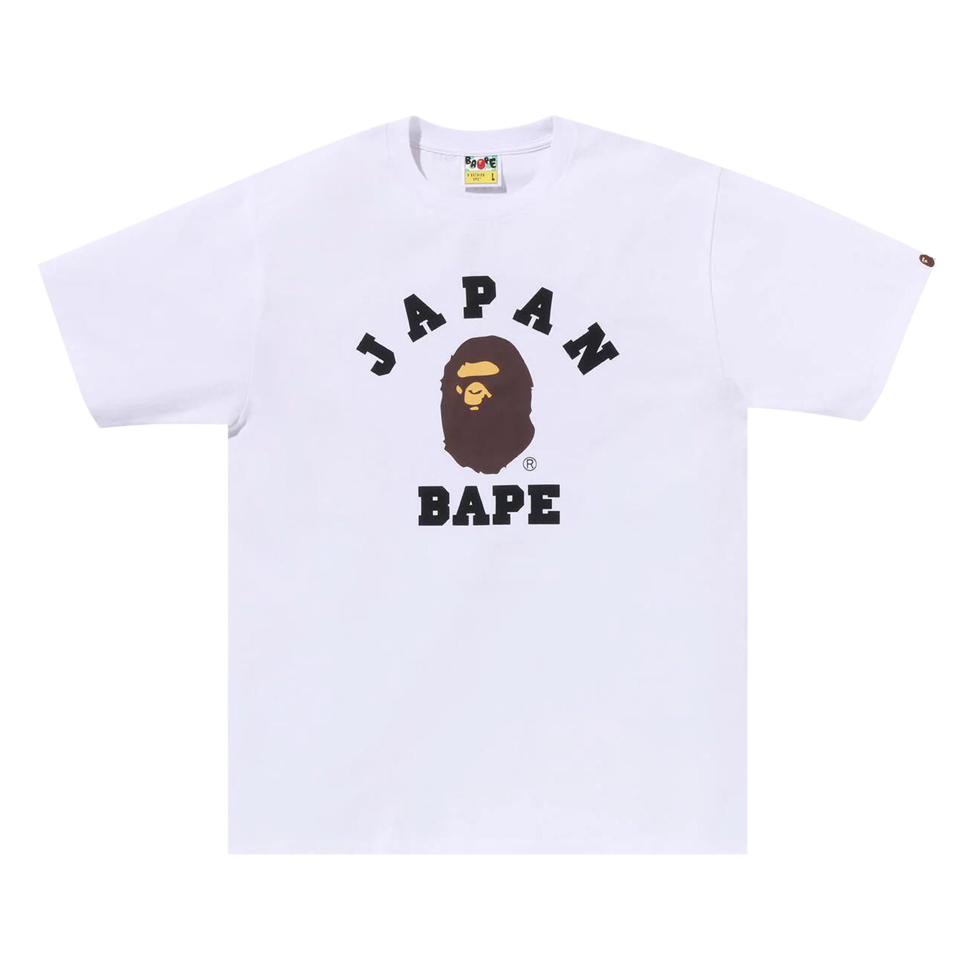 BAPE Japan College City Tee 'White' | Men's Size XL