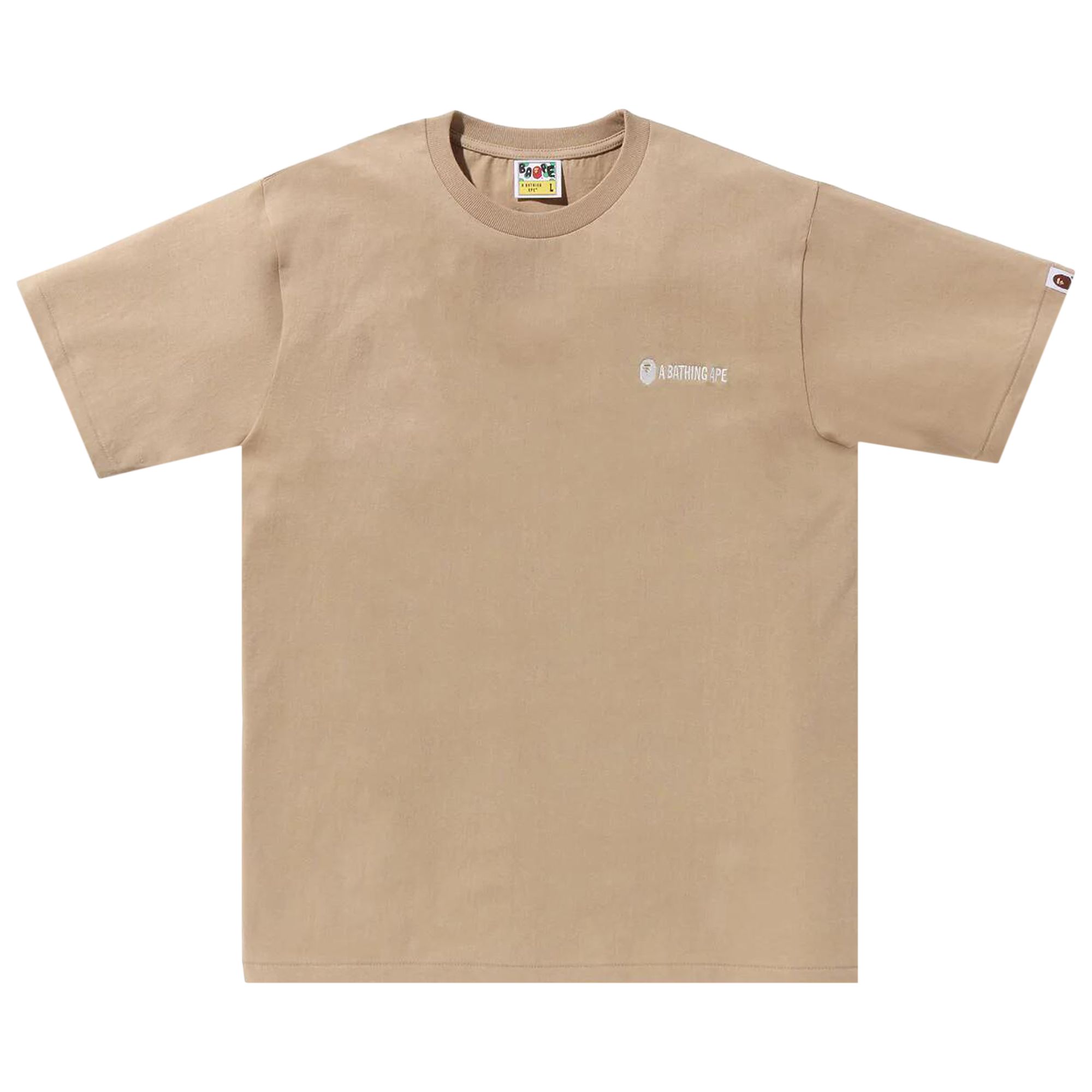 BAPE BAPE SMALL LOGO TEE 'BEIGE'