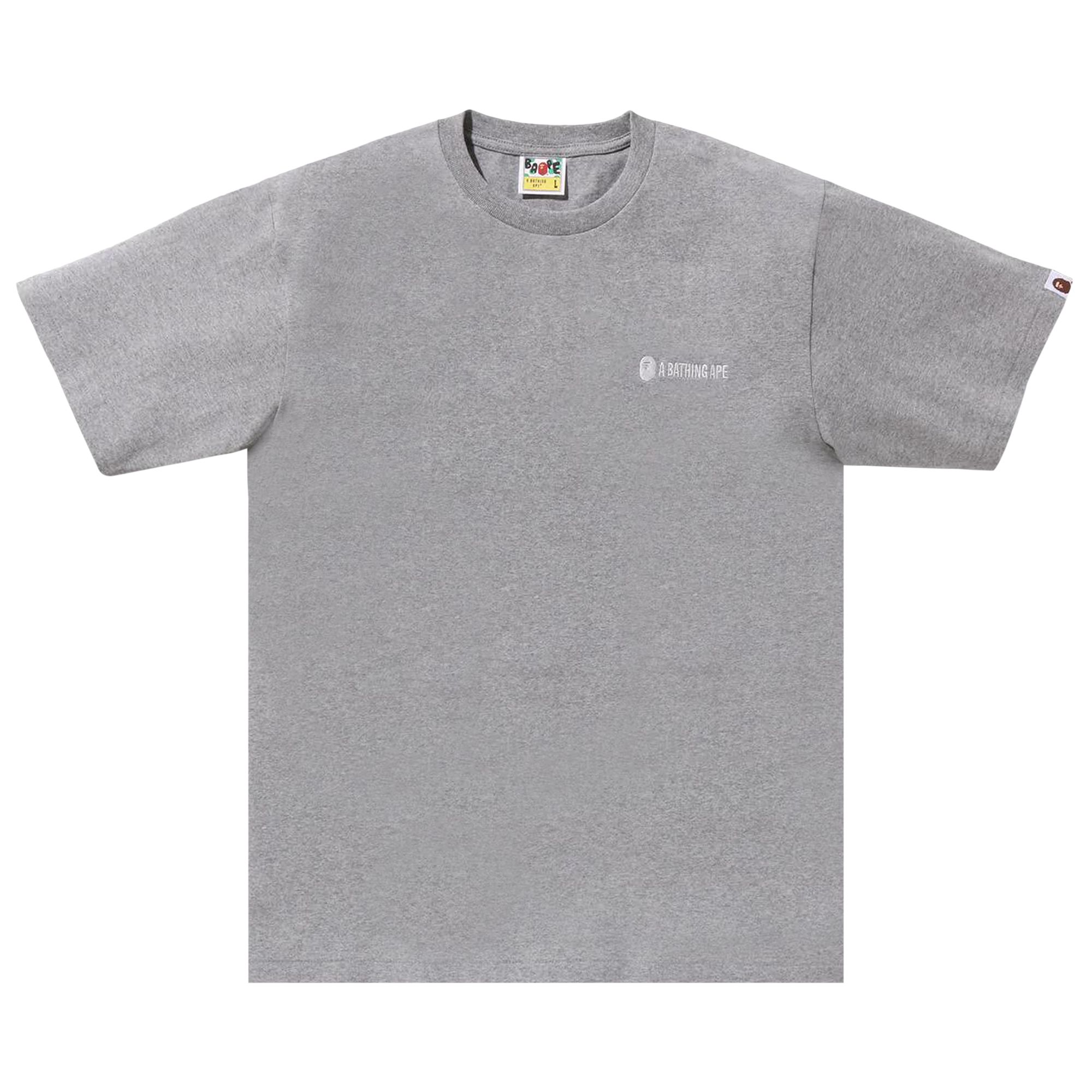 BAPE BAPE SMALL LOGO TEE 'GREY'