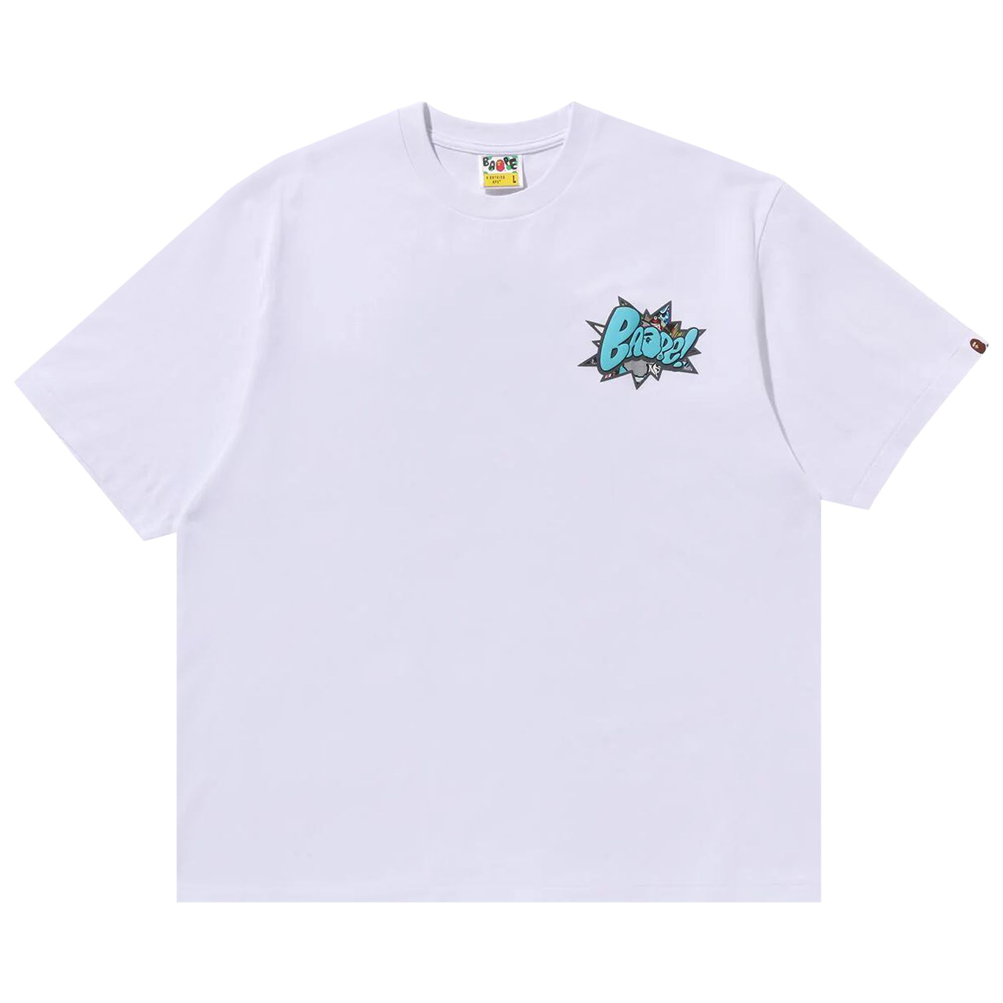 BAPE Graffiti Relaxed Fit Tee 'White' | Men's Size 2XL