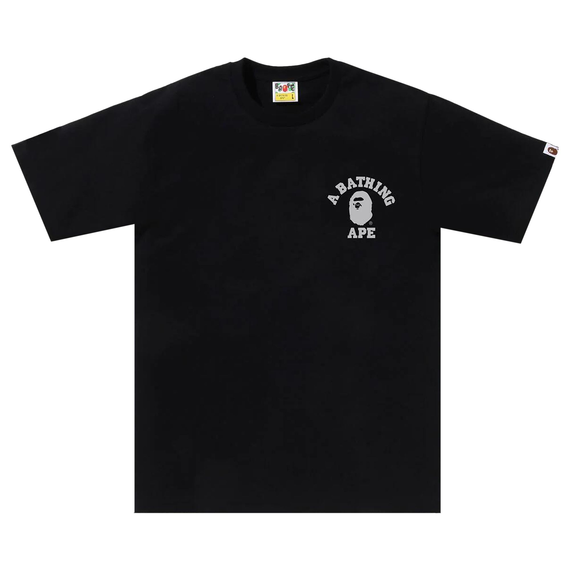 BAPE BAPE LIQUID CAMO COLLEGE ATS TEE 'BLACK'