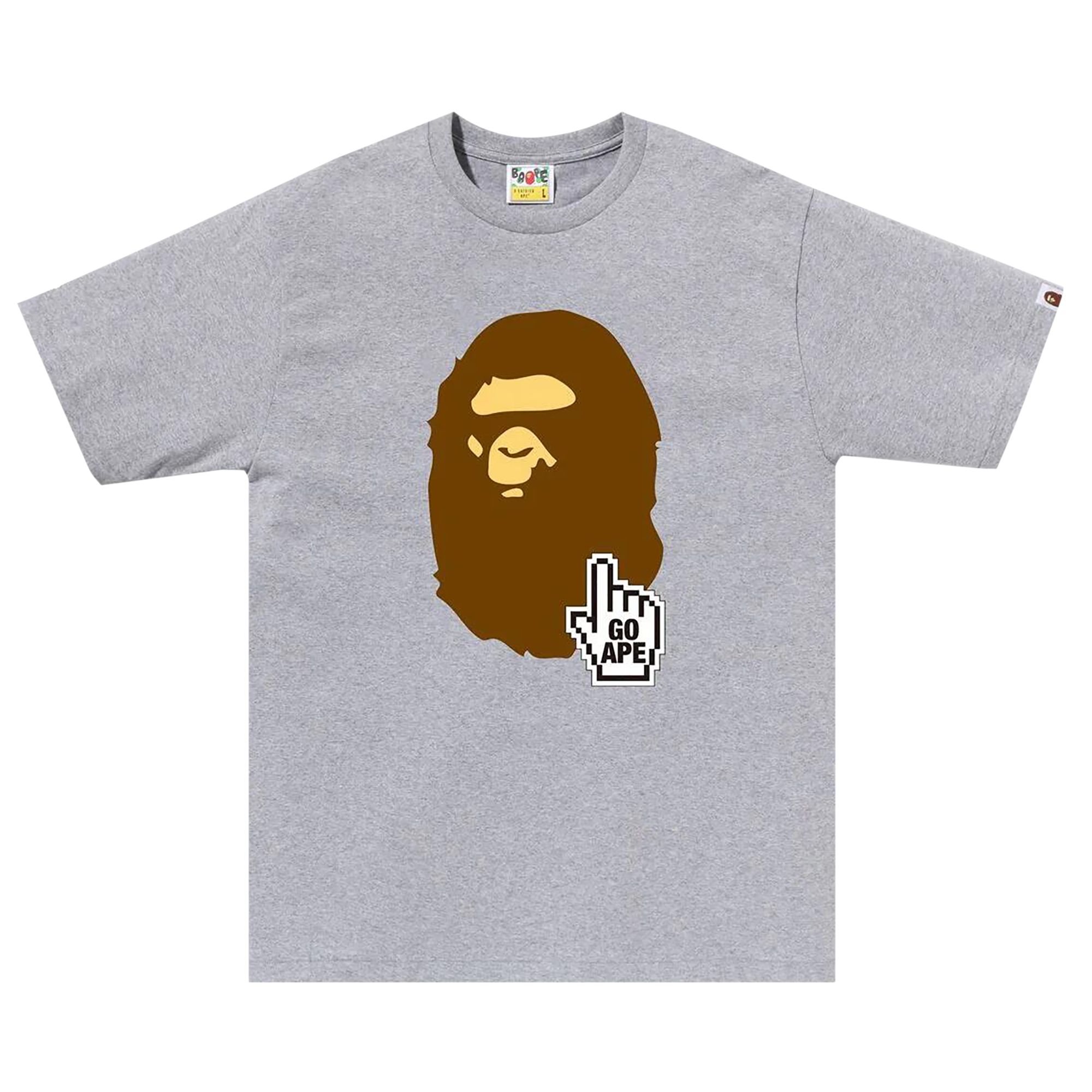 BAPE Online Tee (Online Exclusive) 'Grey' | Men's Size M