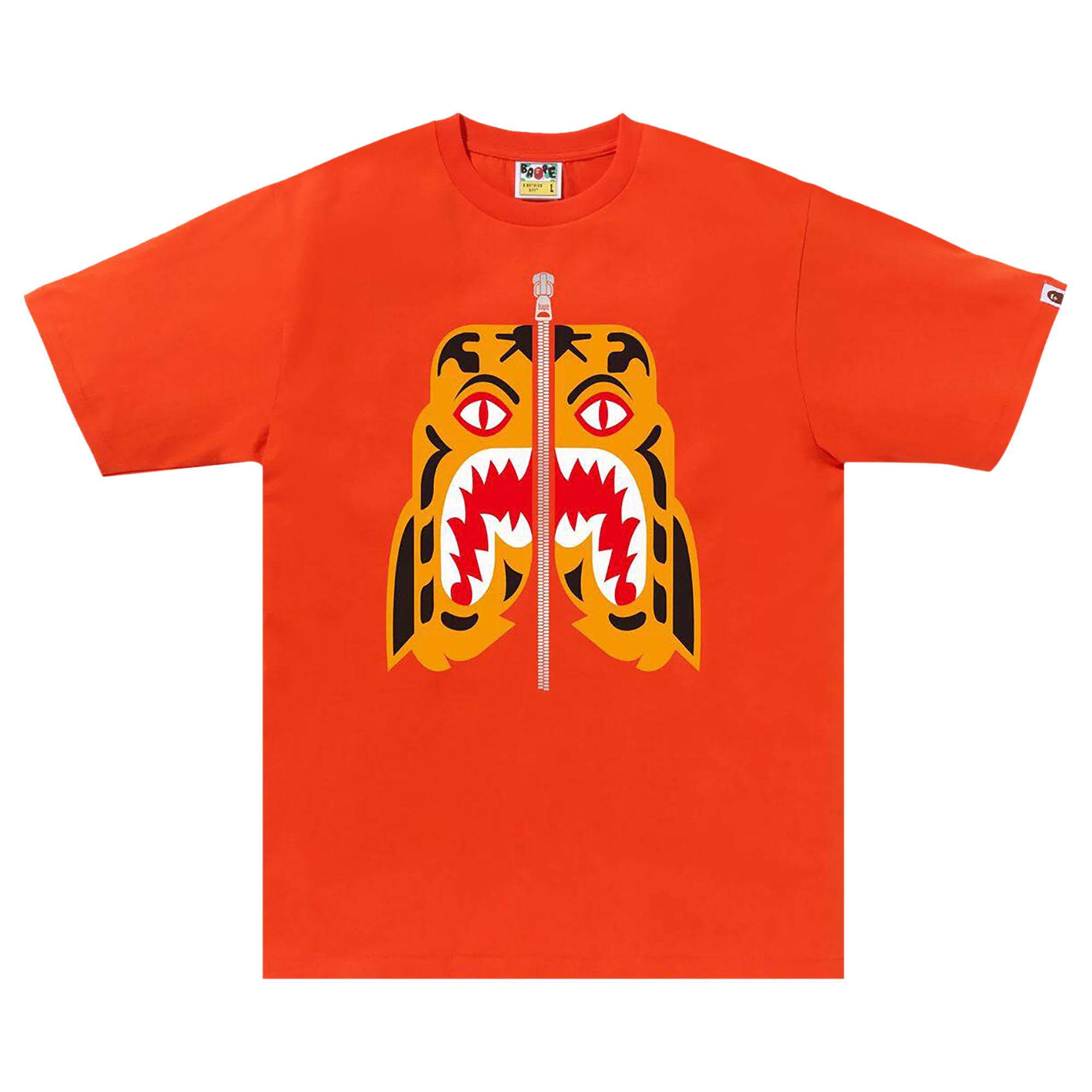 BAPE BAPE TIGER TEE 'ORANGE'