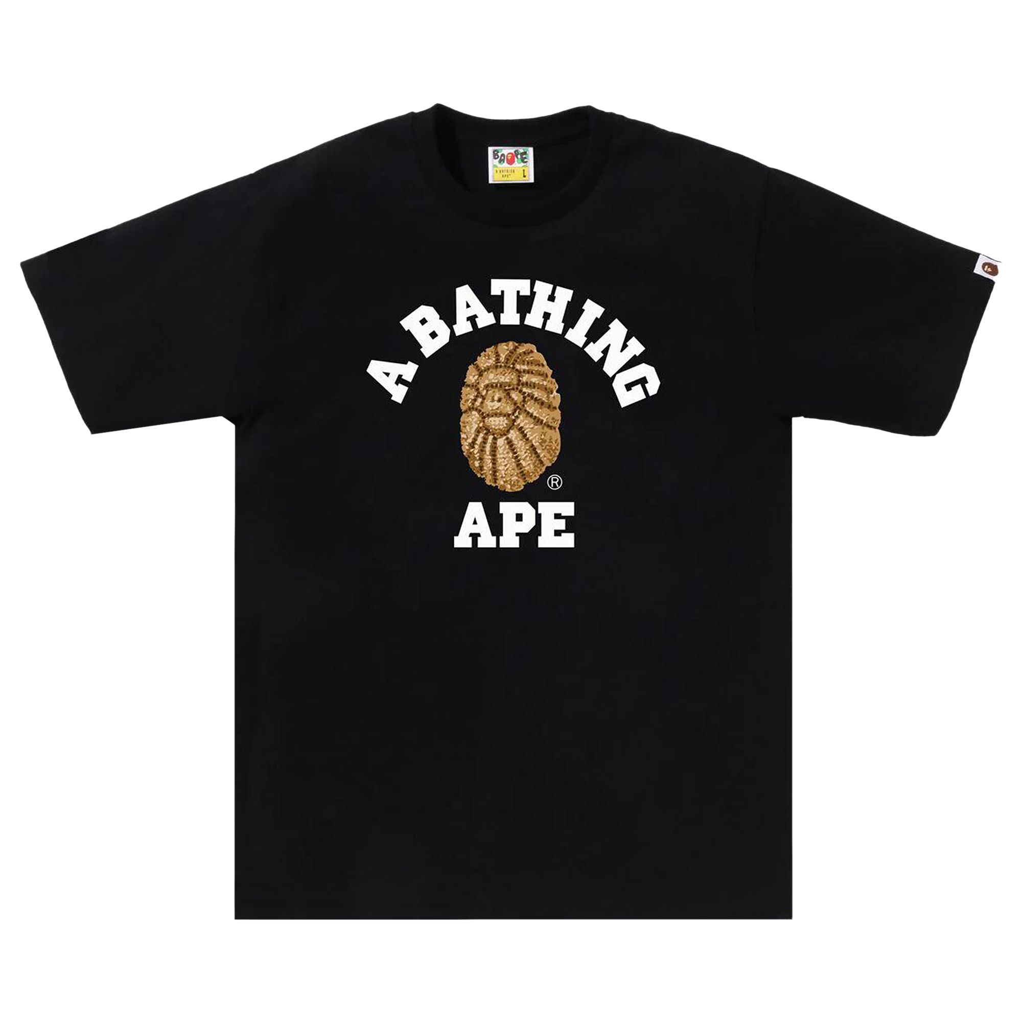 Pre-owned Bape Jewels College Tee 'black'