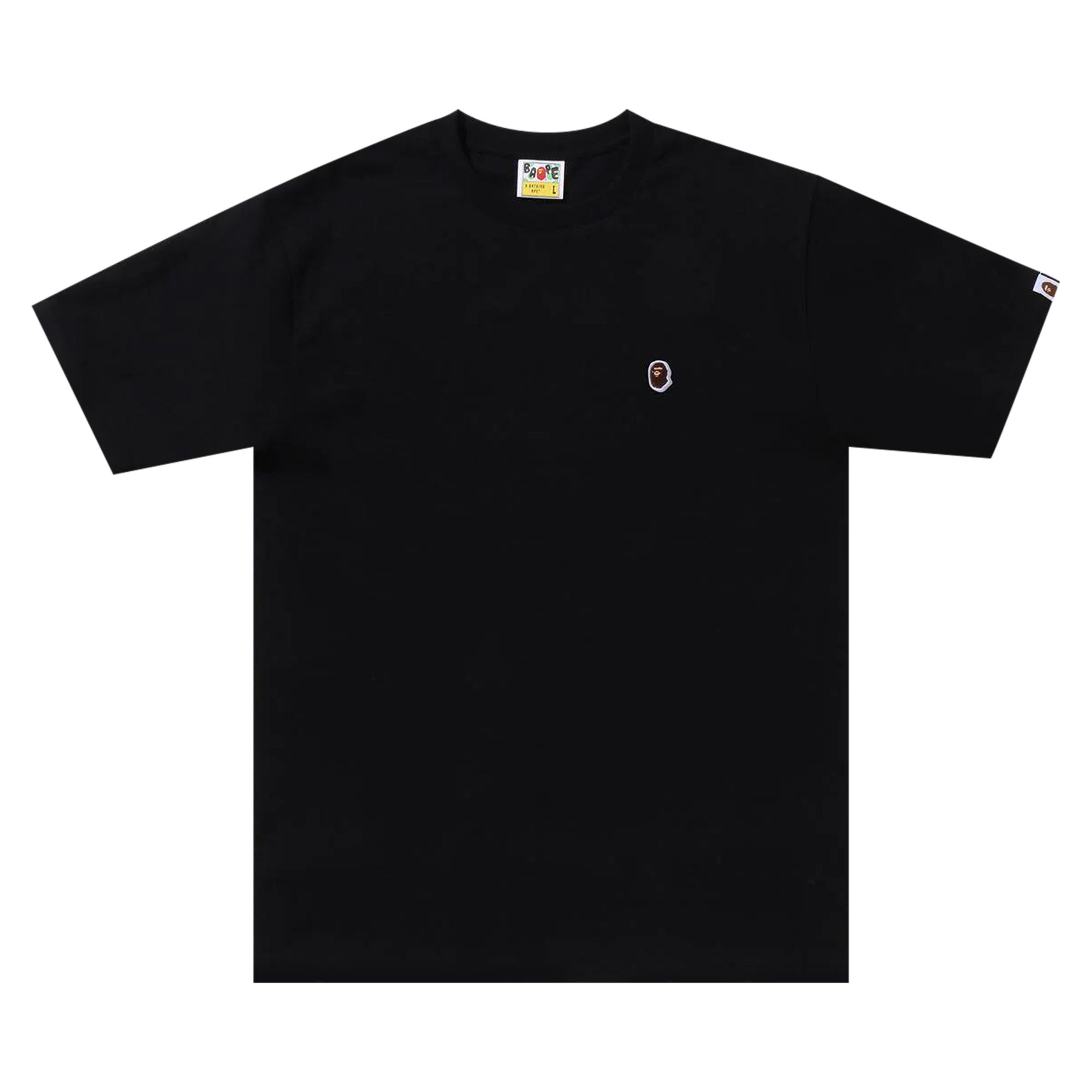 BAPE BAPE APE HEAD ONE POINT TEE 'BLACK'