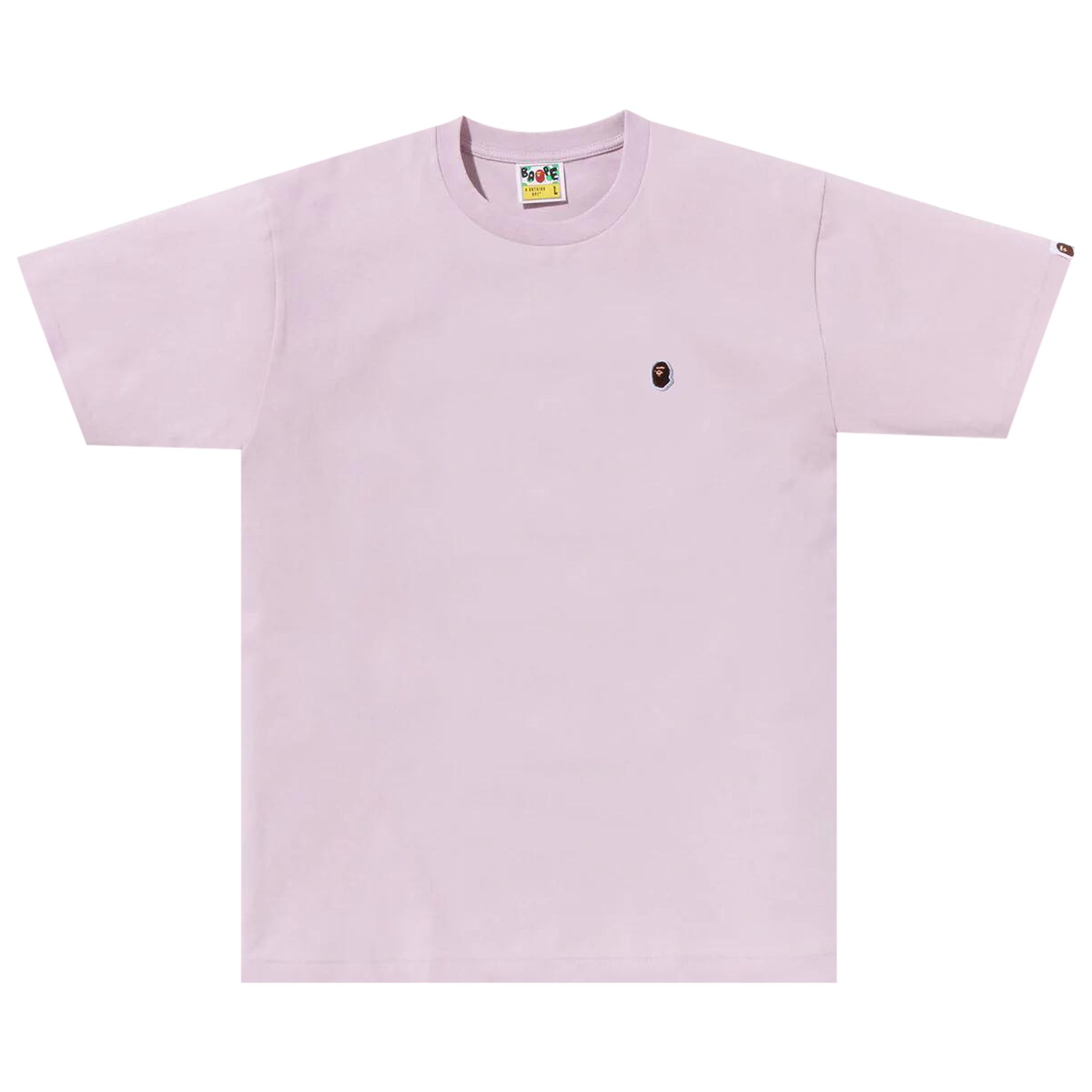 BAPE BAPE APE HEAD ONE POINT TEE 'PURPLE'