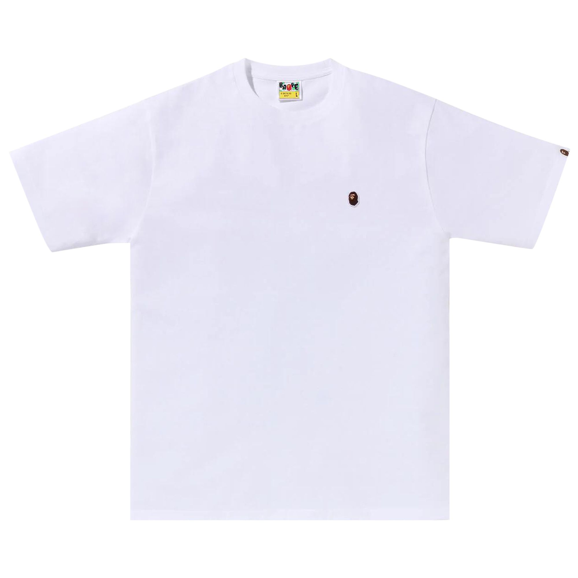 BAPE BAPE A CAMPING APE ONE POINT TEE 'WHITE'