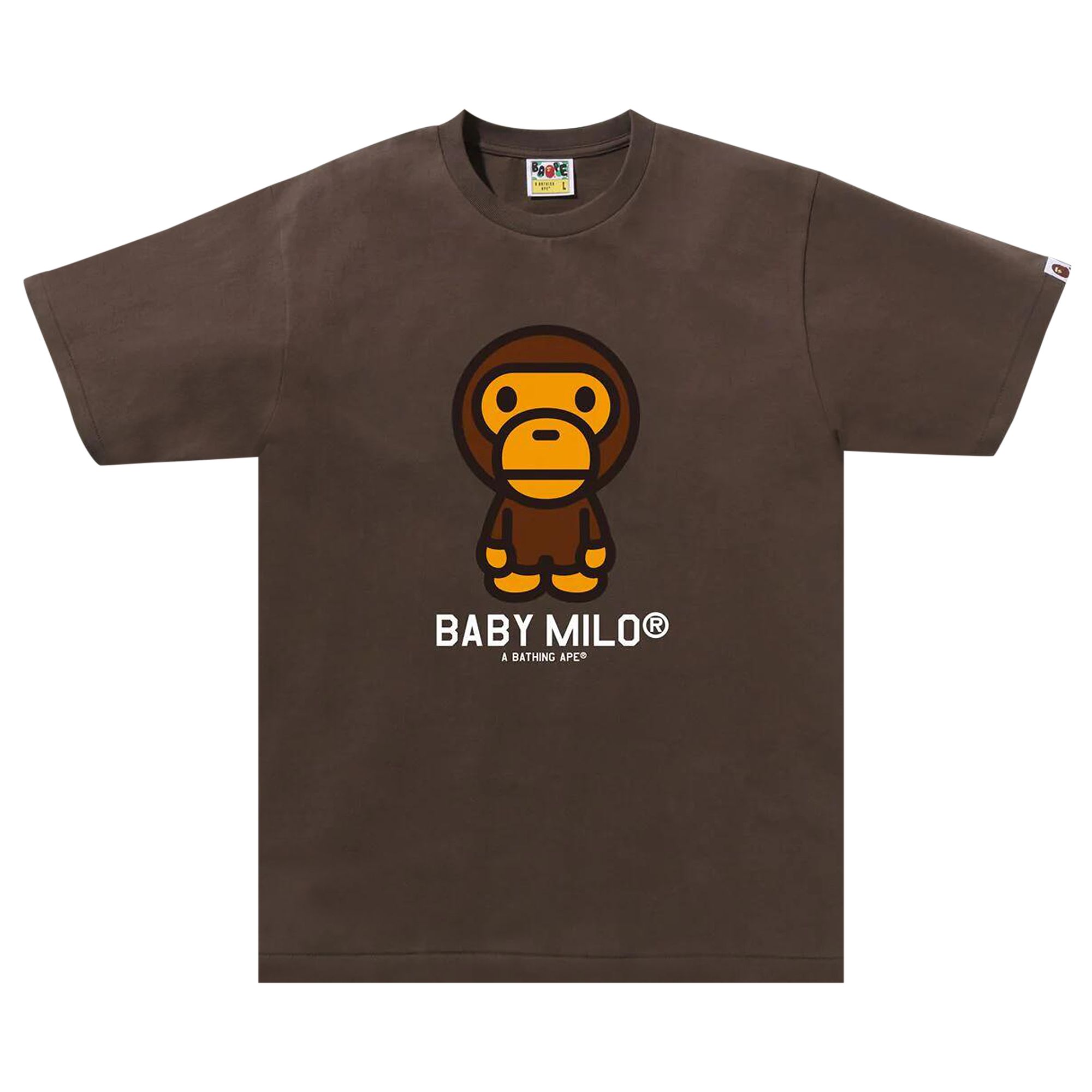 BAPE BAPE BABY MILO TEE 'BROWN'