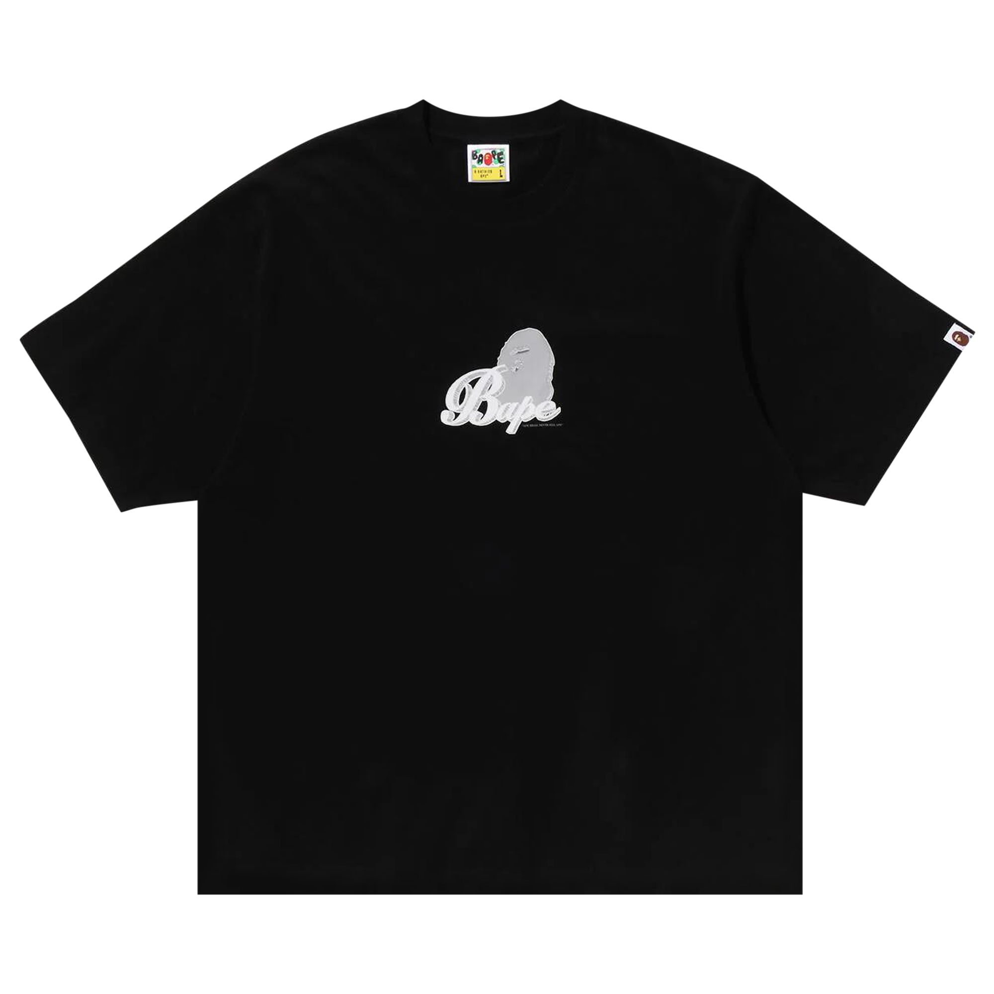 BAPE BAPE 3D ART APE HEAD TEE 'BLACK'