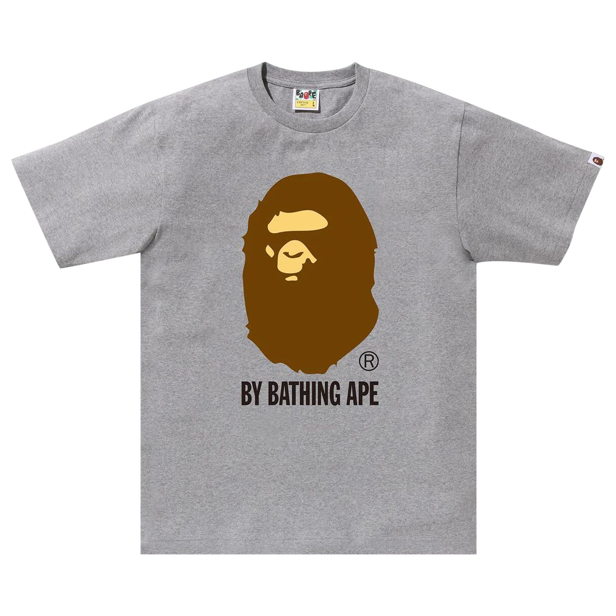 Pre-owned Bape By Bathing Ape Tee 'grey'