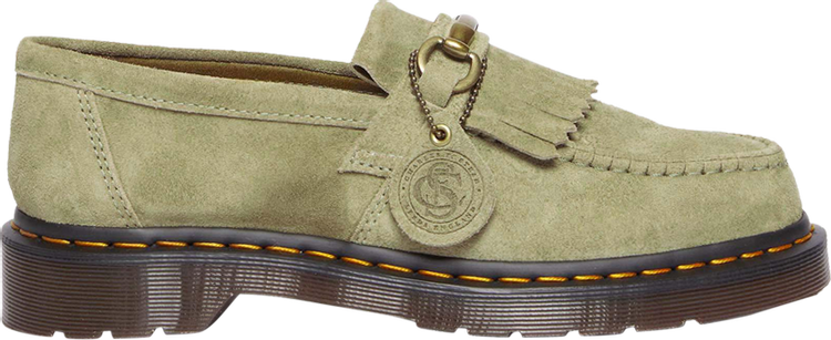 Adrian Snaffle Desert Oasis Suede Loafers 'Pale Olive'