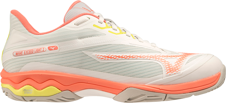 Wmns Wave Exceed Light 2 AC 'Snow White Fusion Coral'