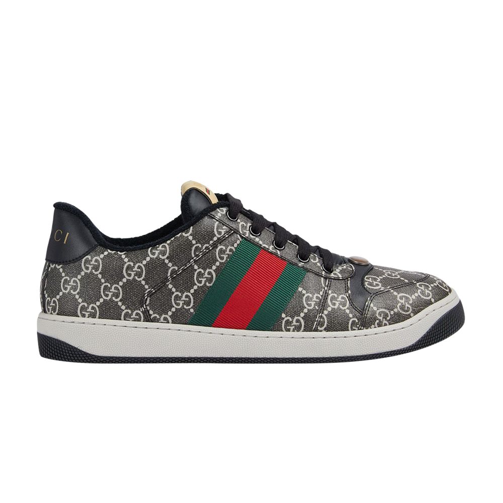GUCCI GUCCI SCREENER 'GG SUPREME - BLACK GREY'