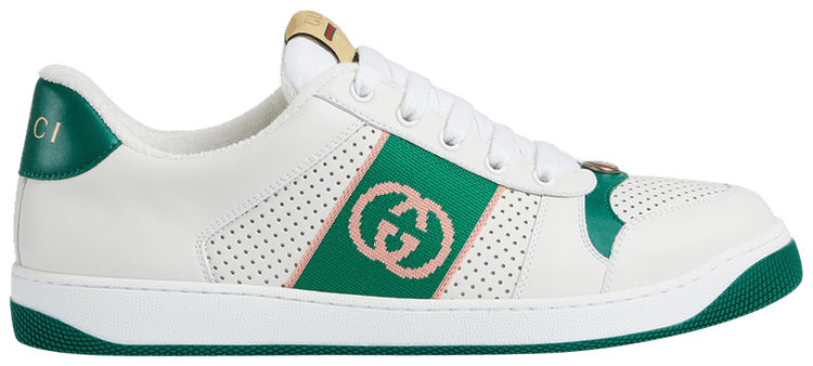 Gucci Screener 'Interlocking G - White Green'