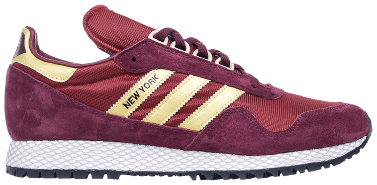 Adidas New York Maroon Matte Gold