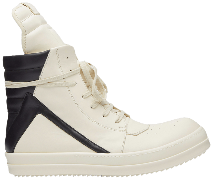Rick Owens EDFU Geobasket Milk Black