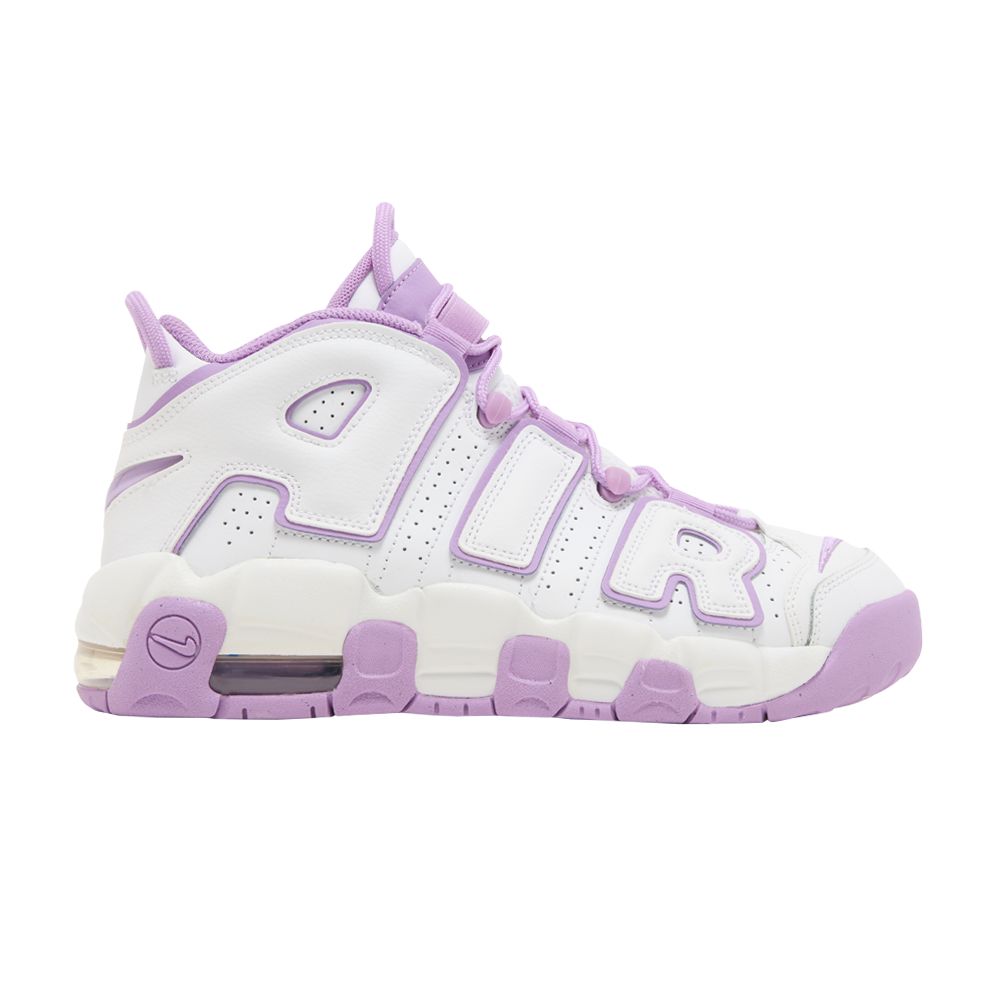 Pre-owned Nike Air More Uptempo Gs 'white Rush Fuchsia' | Kid's Size 5.5