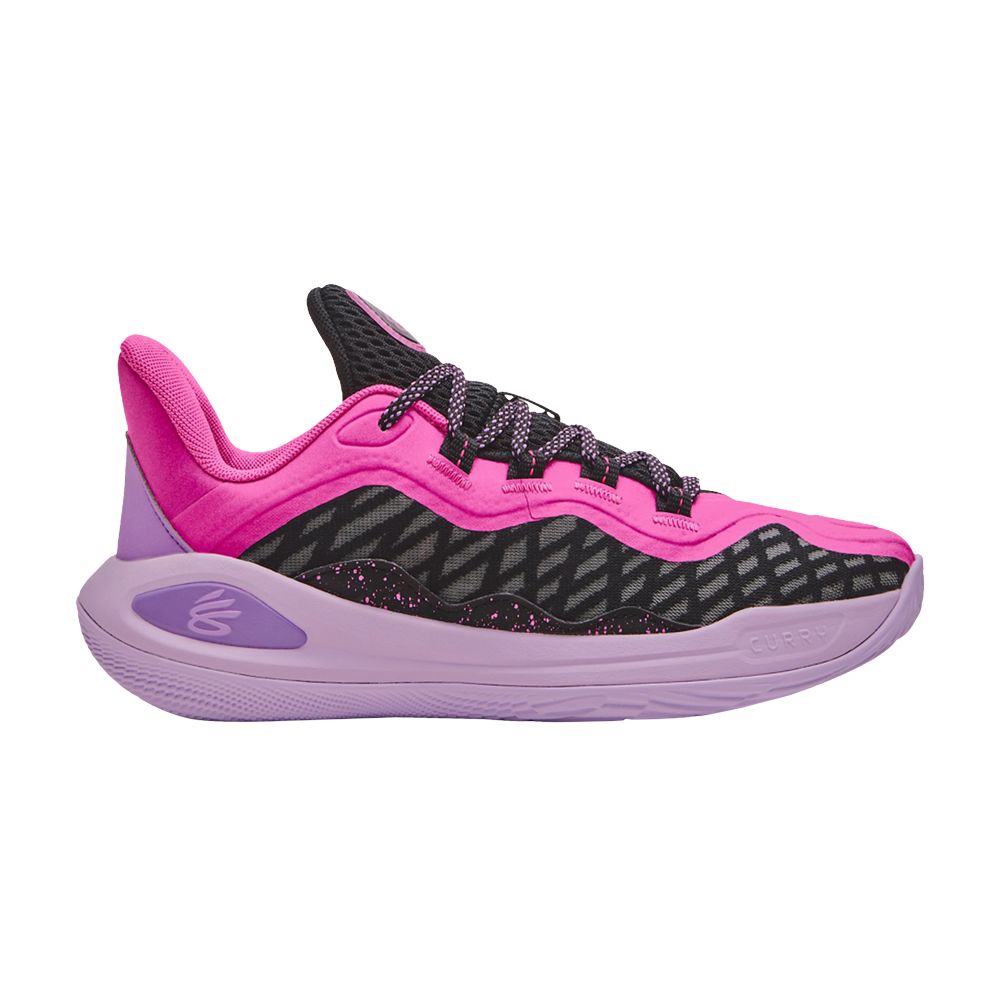 Pre-owned Curry Brand Curry Flow 11 Gs 'girl Dad' | Pink | Kid's Size 6