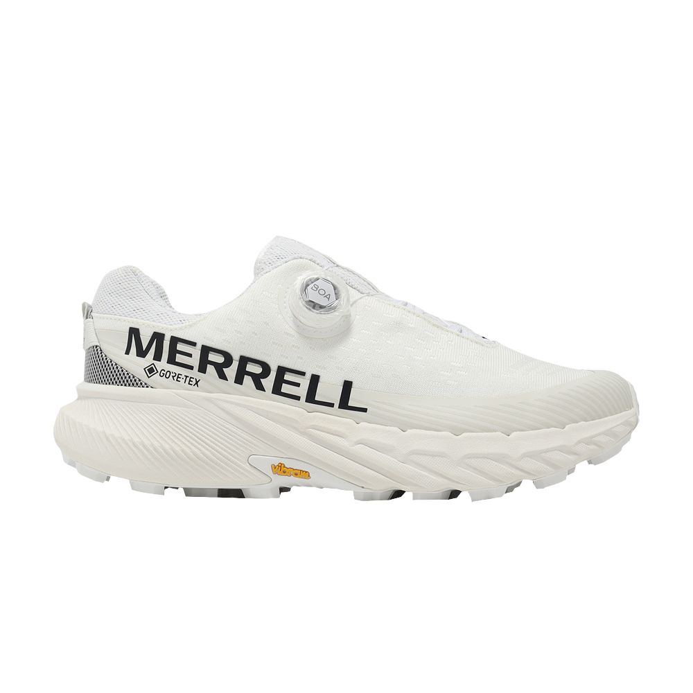 Pre-owned Merrell Agility Peak 5 Boa Gore-tex 'white'