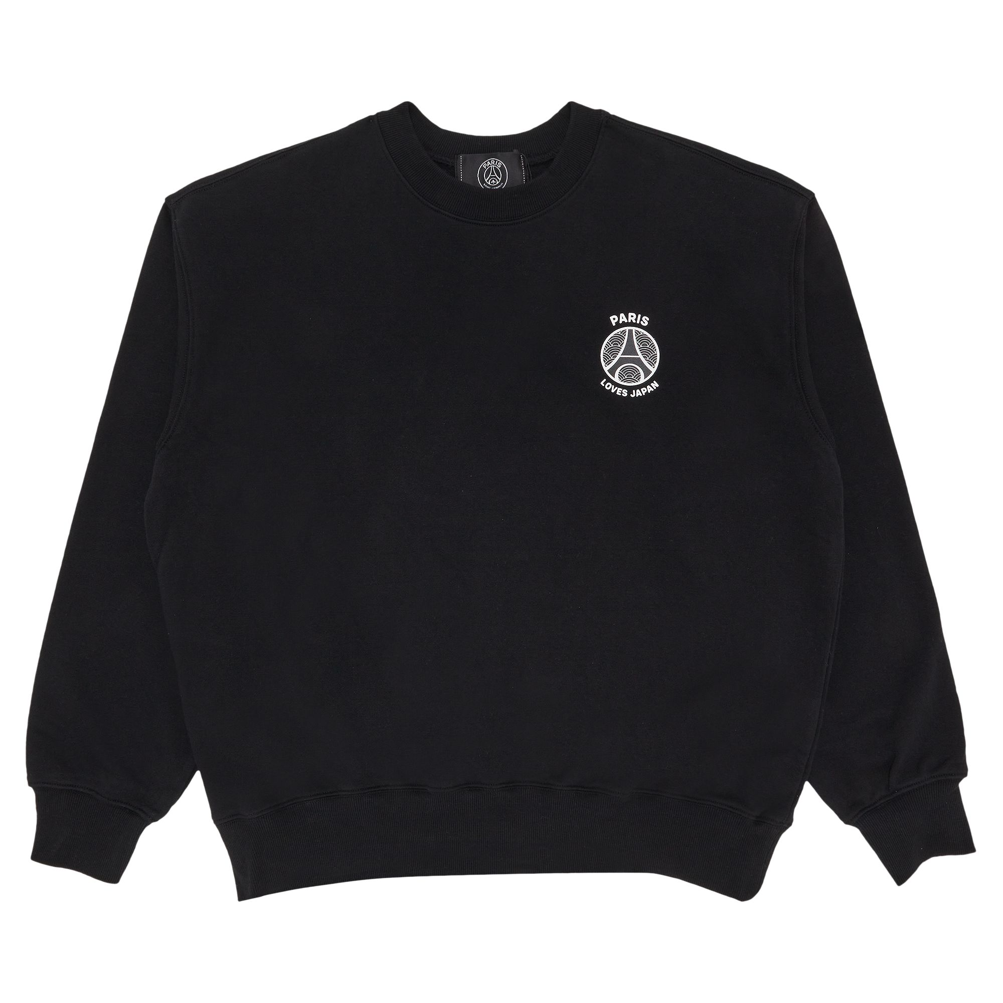 Paris Saint-Germain x EDIFICE Japan PLJ Crewneck Sweatshirt 'Black' | Men's Size L