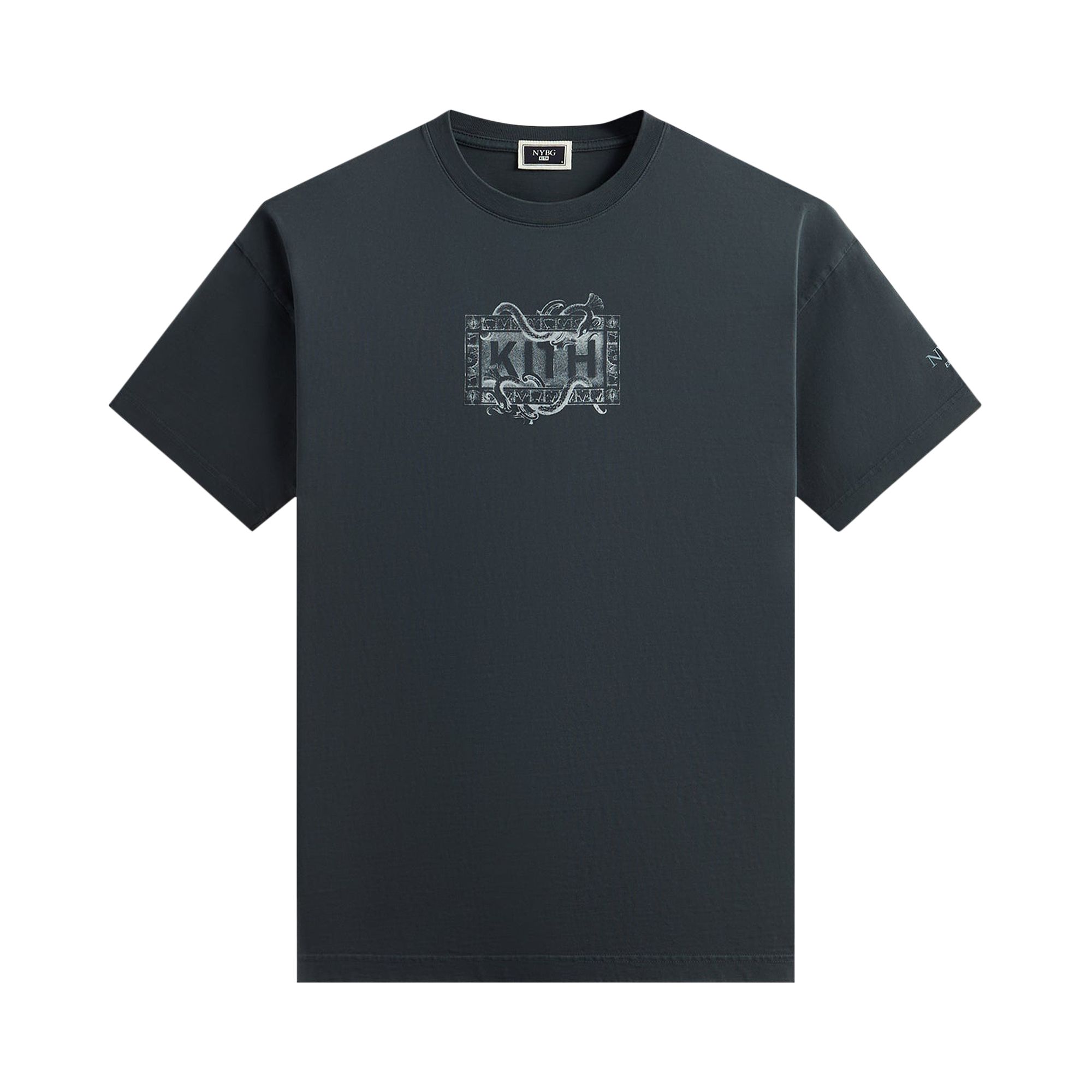 Kith x New York Botanical Garden Title Page Vintage Tee 'Nocturnal' | Blue | Men's Size L