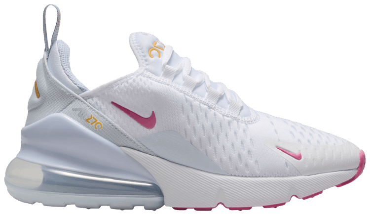 Air max 270 pink white deals
