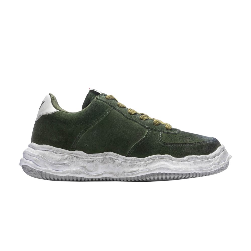 Pre-owned Miharayasuhiro Maison Mihara Yasuhiro Maison Mihara Yasuhiro Wayne Brushed Suede Low 'green' | Men's Size 45