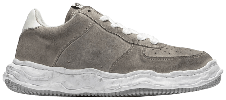 Maison Mihara Yasuhiro Wayne Brushed Suede Low White