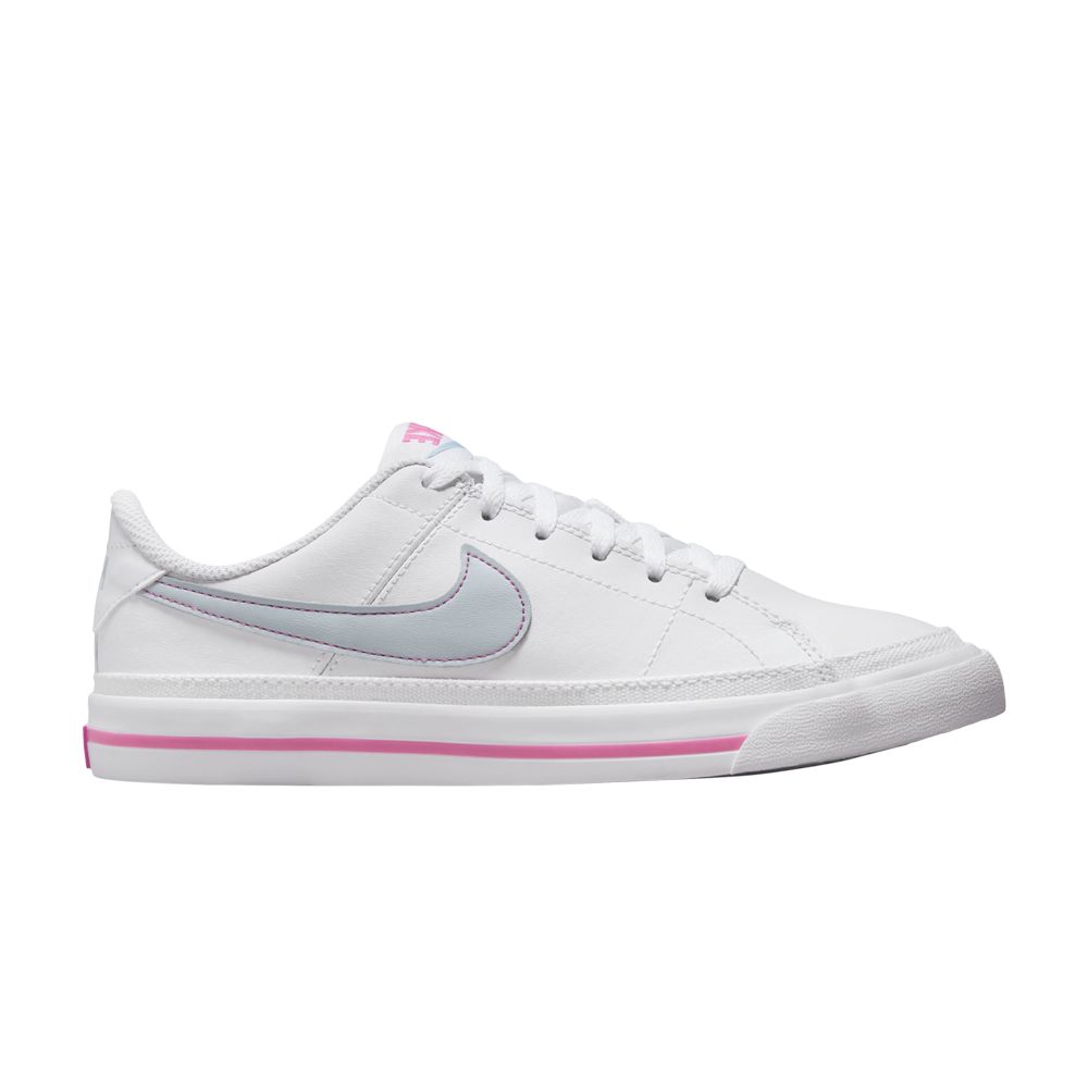 Pre-owned Nike Court Legacy Lift Gs 'white Light Armory Blue' | Kid's Size 5