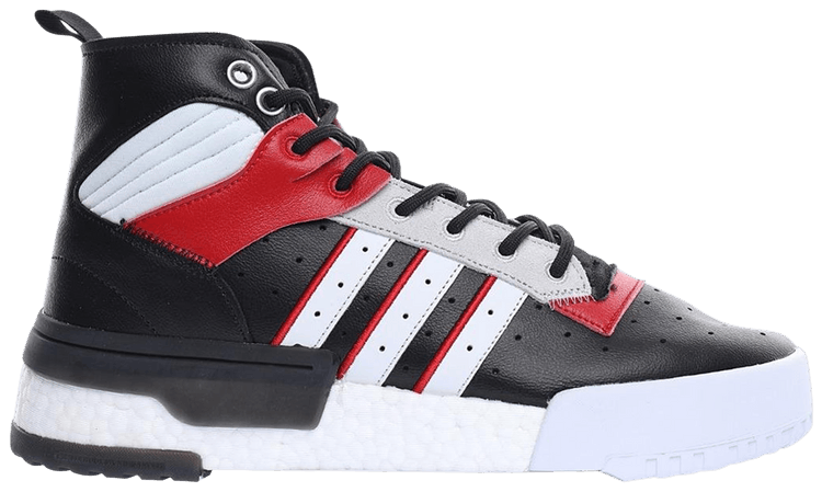 Adidas Rivalry RM Black Light Scarlet