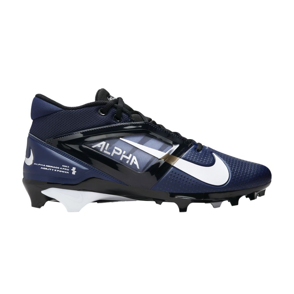 NIKE ALPHA MENACE 4 PRO 'MIDNIGHT NAVY WHITE'