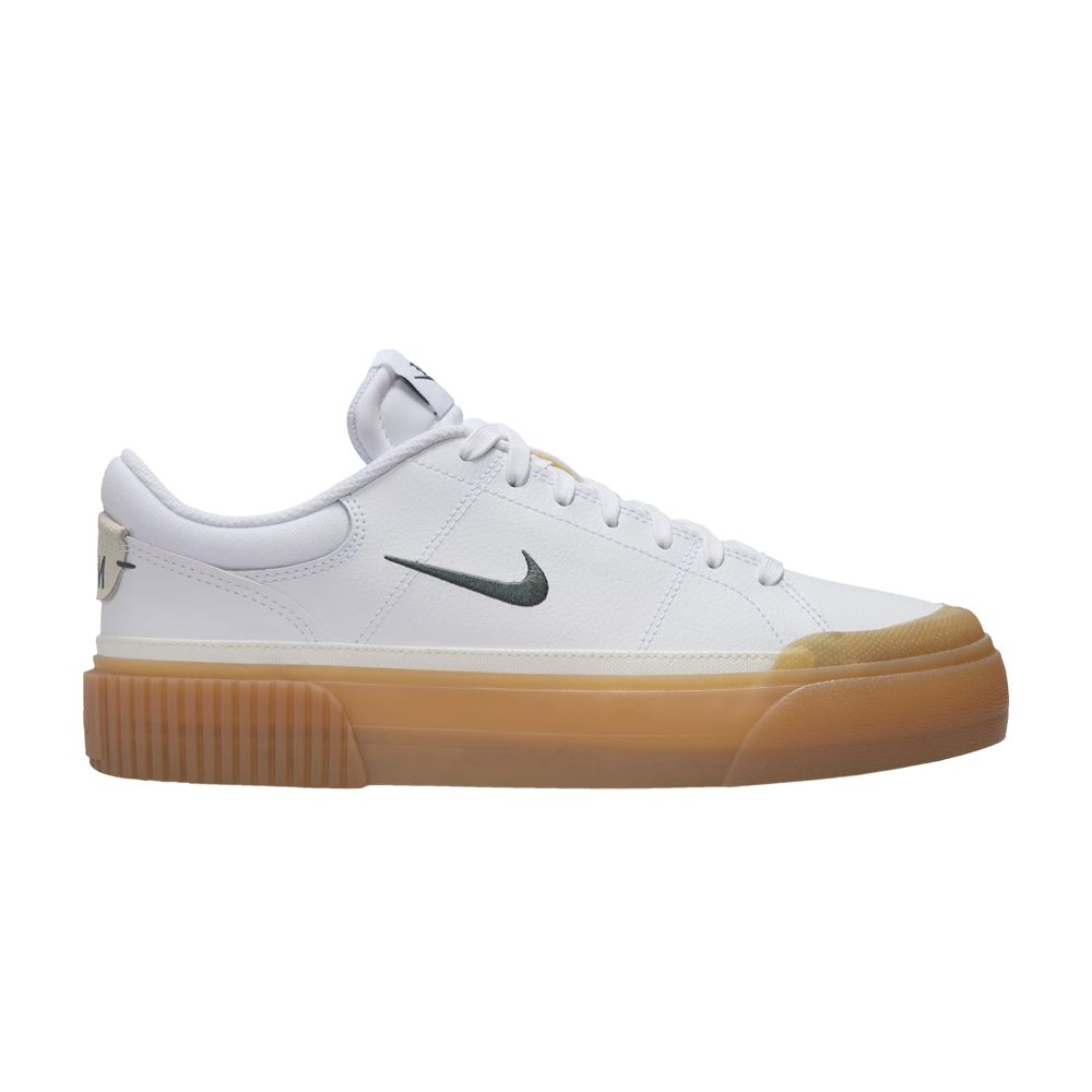 Nike Wmns Court Legacy Lift 'White Vintage Green Gum' | Women's Size 8