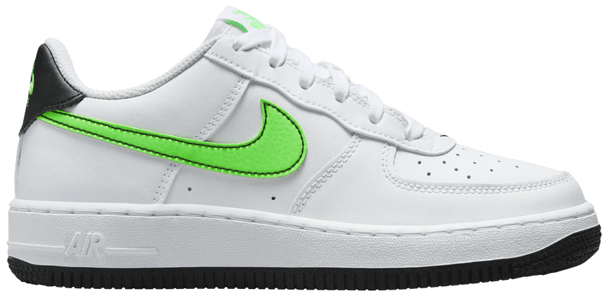 army green and white air force 1