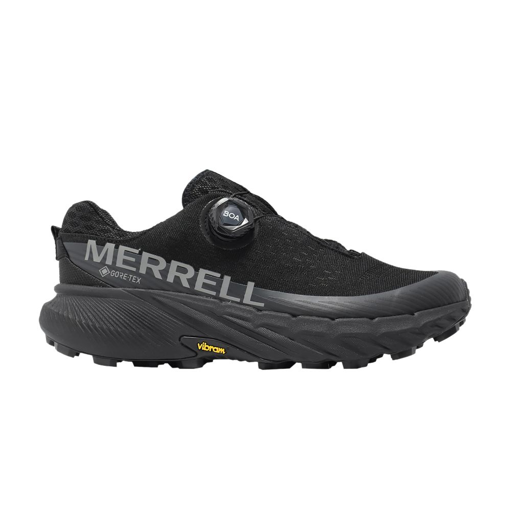 Pre-owned Merrell Agility Peak 5 Boa Gore-tex 'black'