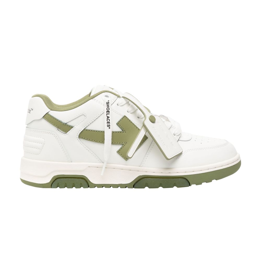 Pre-owned Off-white Out Of Office 'white Sage Green' | Men's Size 41