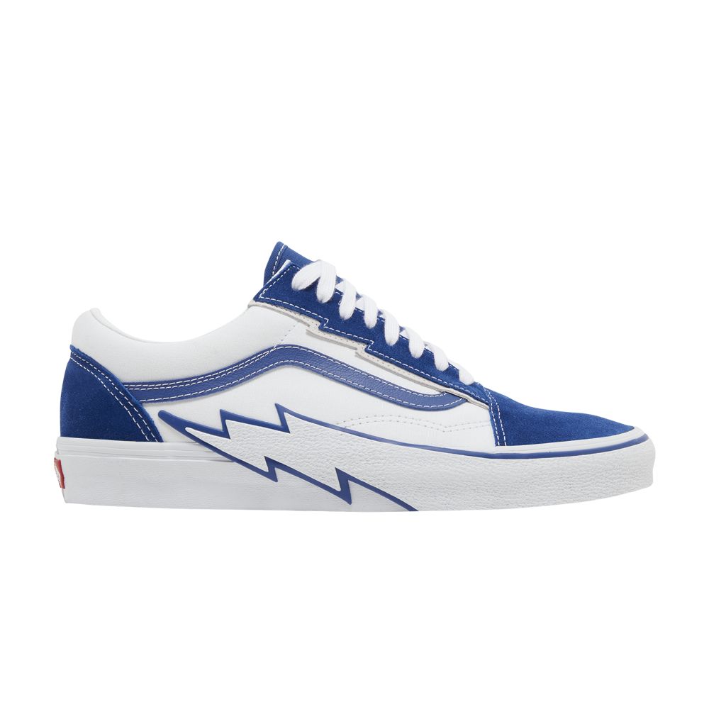 Vans Old Skool 'Bolt - Navy' | Blue | Men's Size 8.5