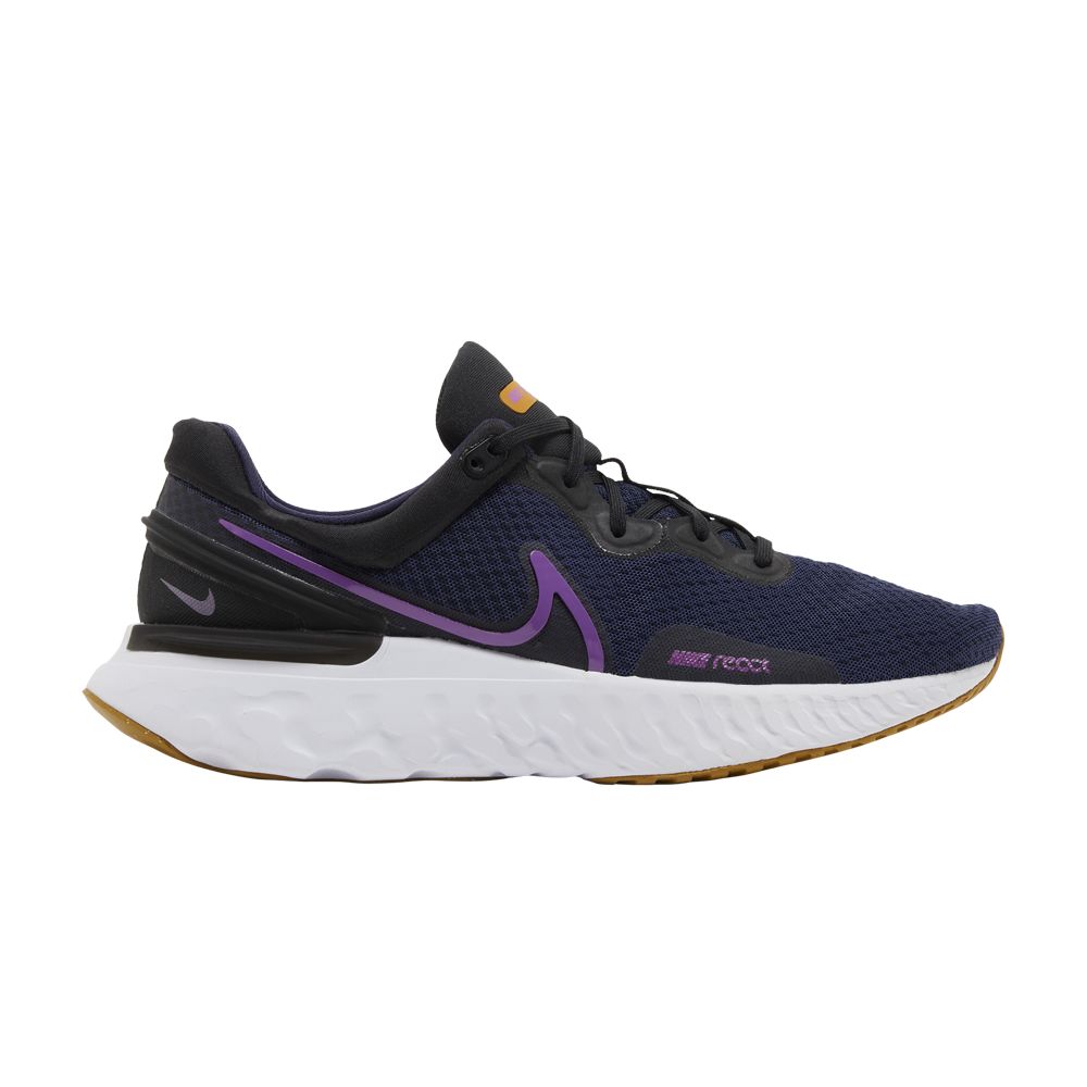 Nike React Miler 3 'Blackened Blue Vivid Purple' | Men's Size 12 - DD0490-401