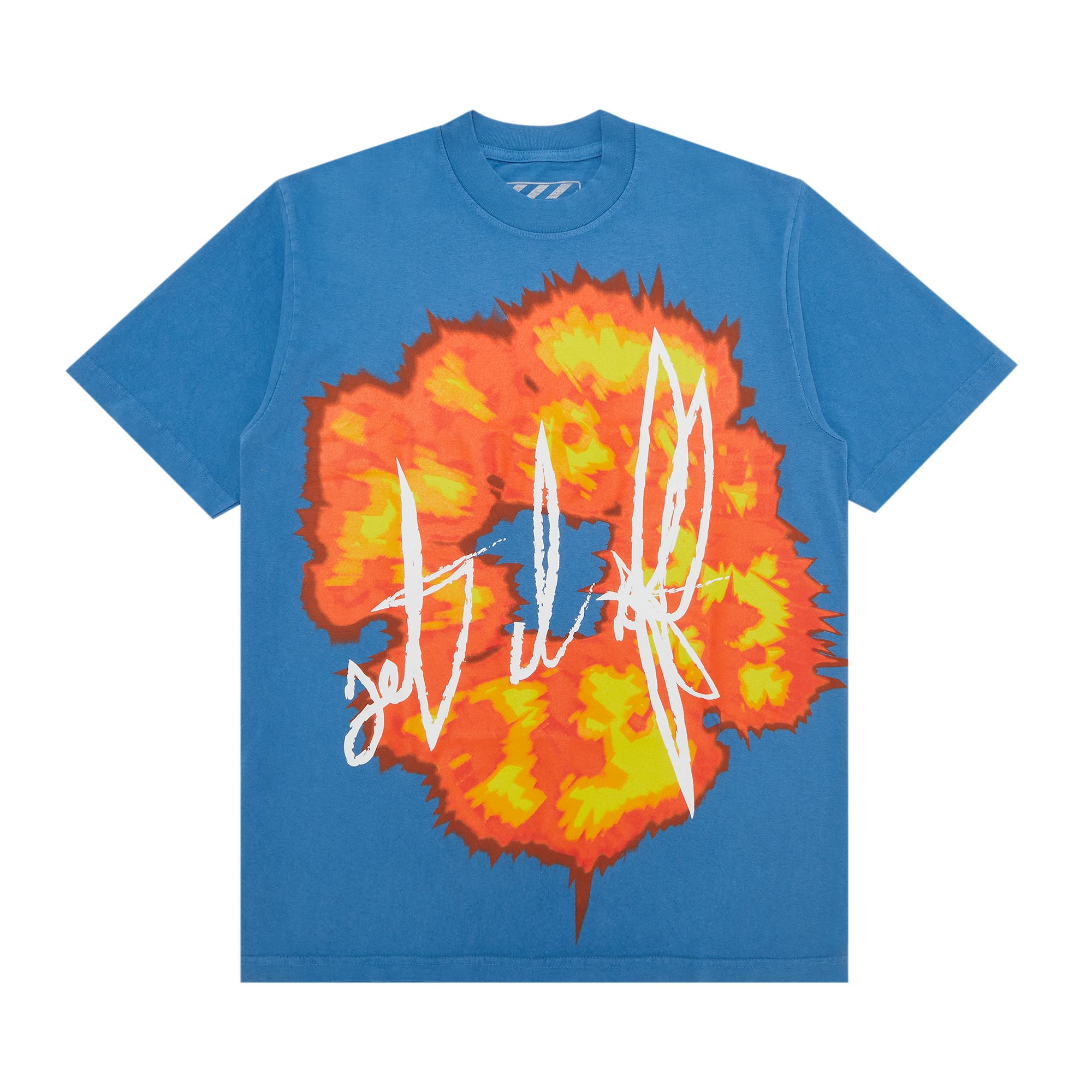 Pre-owned Denim Tears X Offset Set It Off #2 T-shirt 'blue'