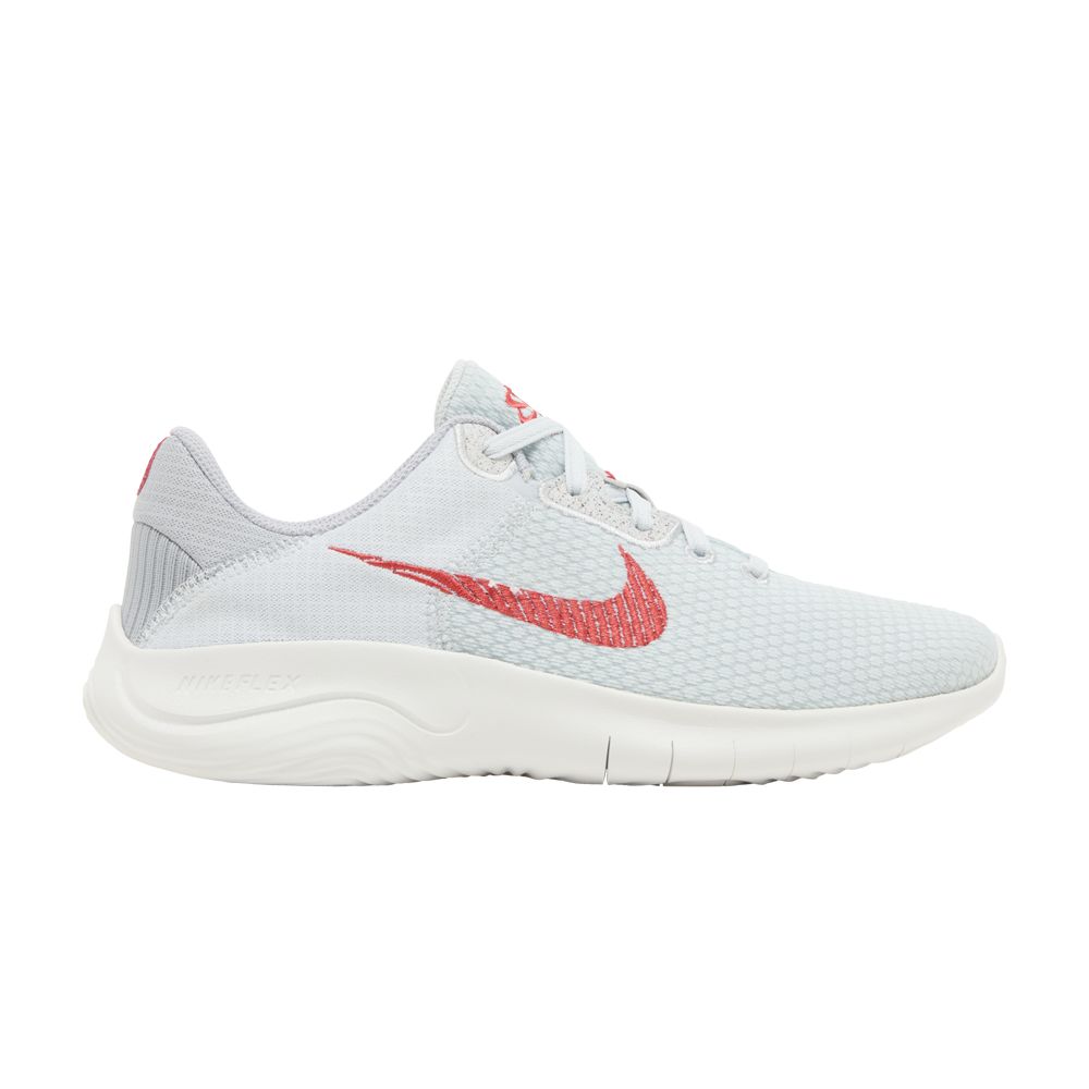 Nike Wmns Flex Experience Run 11 Next Nature 'Pure Platinum Light Crimson' | Grey | Women's Size 7