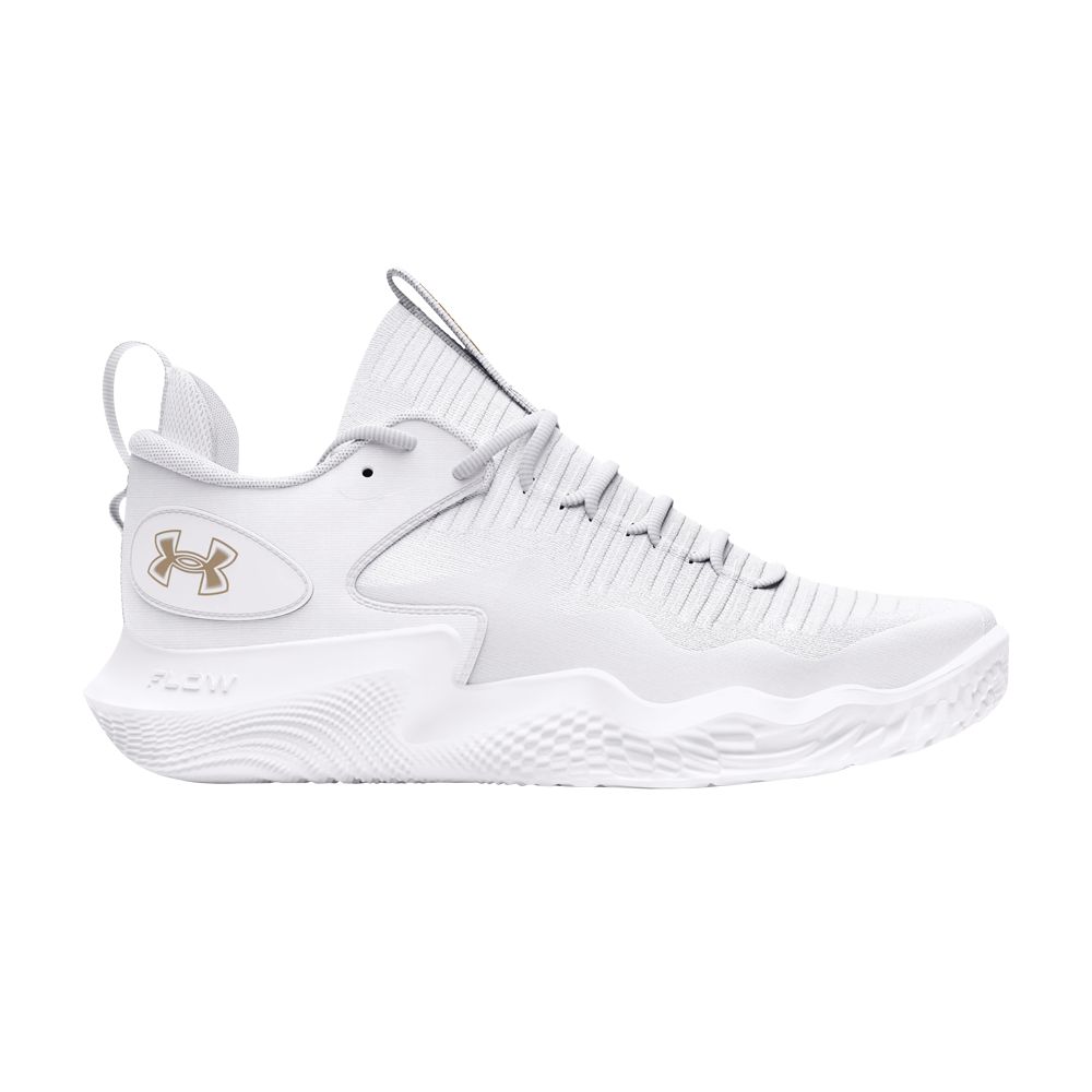 Pre-owned Under Armour Wmns Flow Ace 'white Metallic Gold'