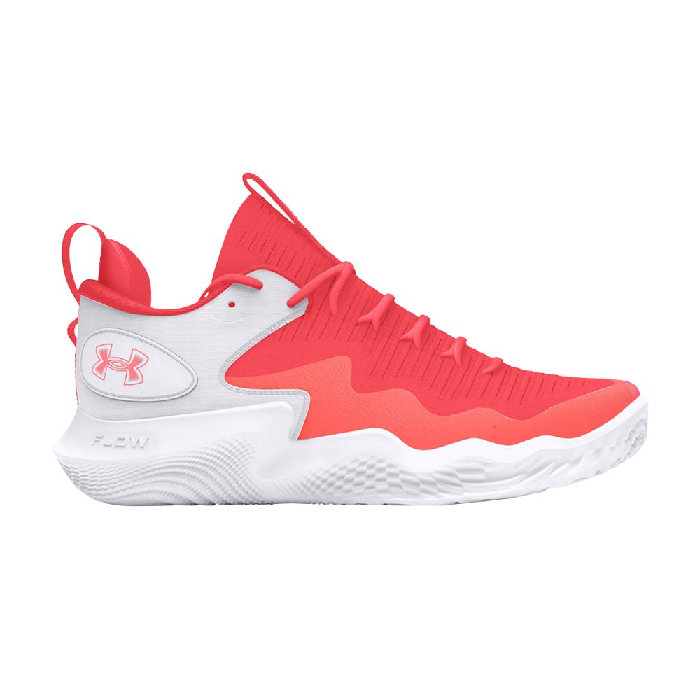 Pre-owned Under Armour Wmns Flow Ace 'beta White' In Red