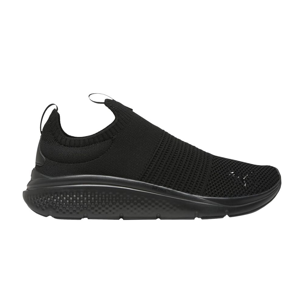 Pre-owned Puma Wmns Softride Pro Echo Slip-on 'triple Black'