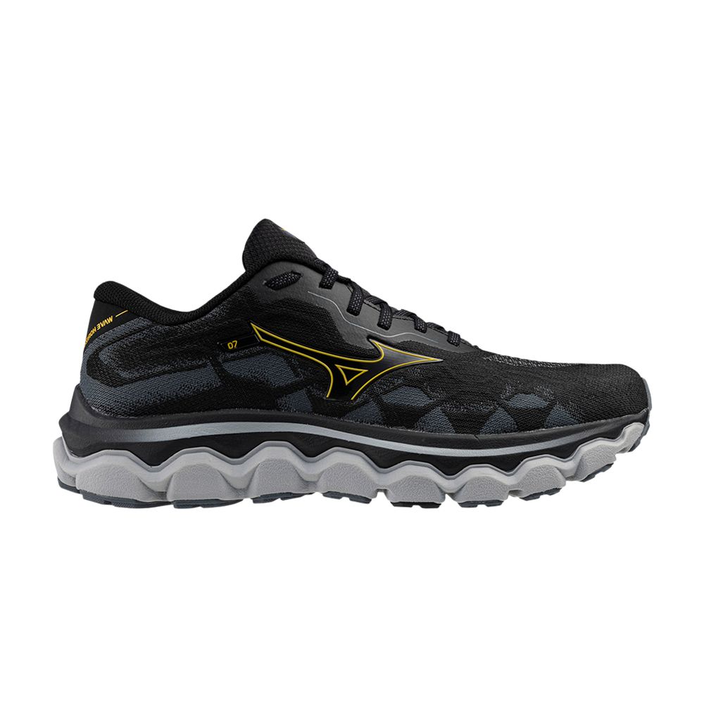 Pre-owned Mizuno Wave Horizon 7 2e Wide 'black Citrus' | Men's Size 7