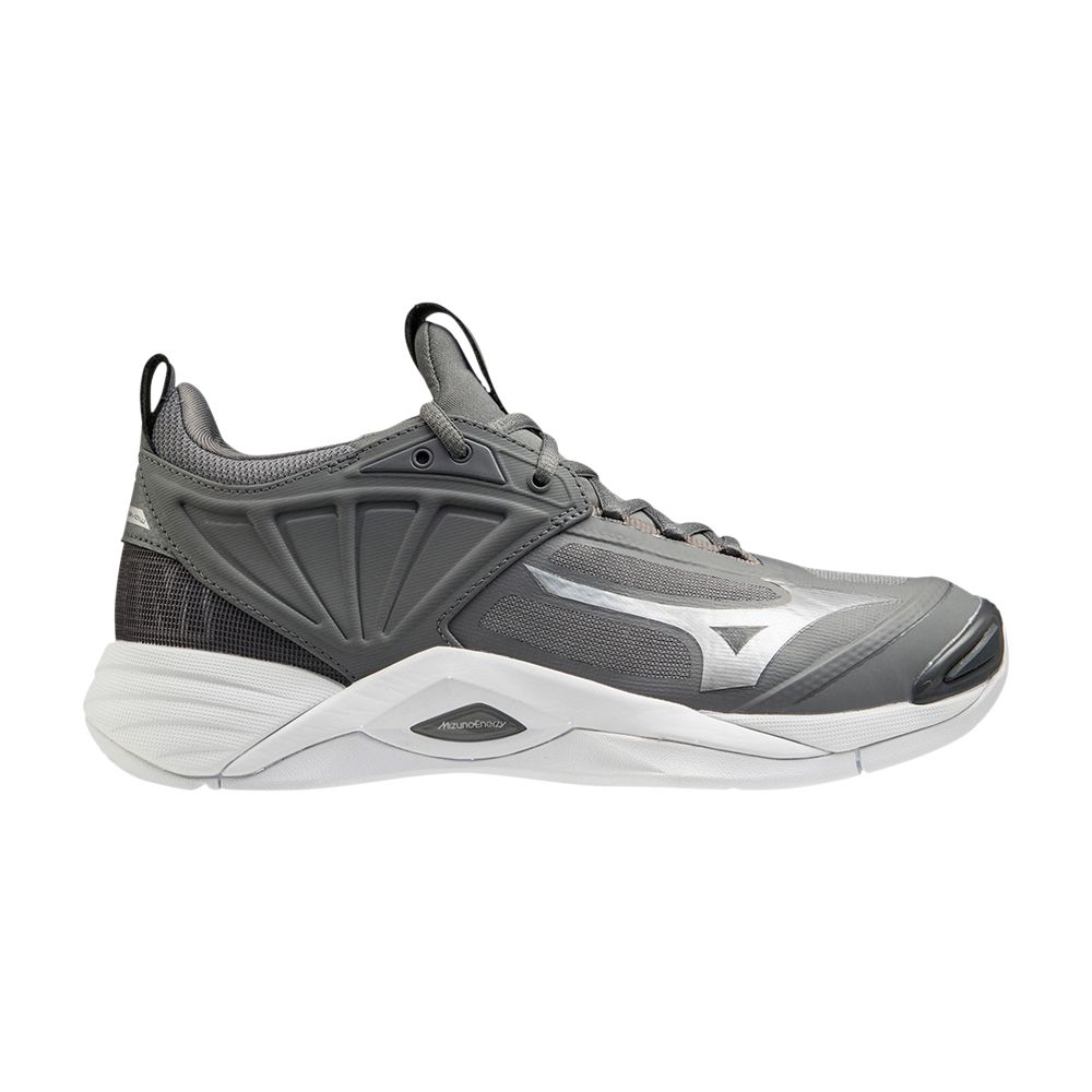 Pre-owned Mizuno Wmns Wave Momentum 2 'grey White'