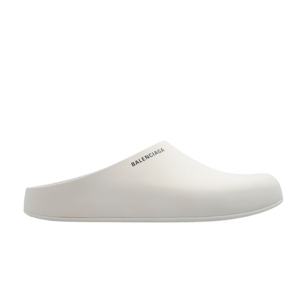 Balenciaga Pool Closed Slide 'Nacre' | Cream | Men's Size 42