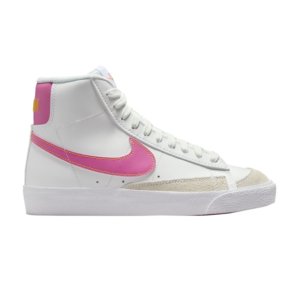 Pre-owned Nike Blazer Mid '77 Gs 'summit White Pinksicle' | Kid's Size 7