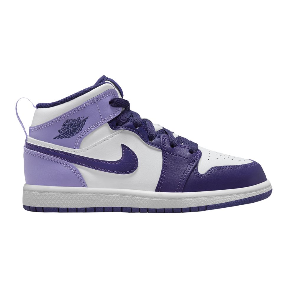 Pre-owned Air Jordan 1 Mid Ps 'sky J Purple' | Kid's Size 1
